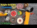 Angle Grinder Cutter Machine + 11 extra accessories / only ₹1260