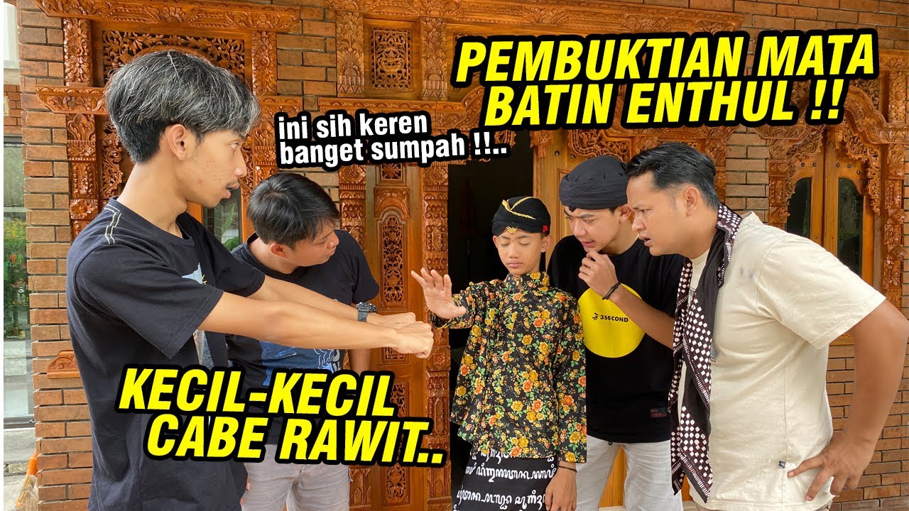 Kita tes mata batinnya Entul !! GAK NYANGKA BAKAL SEKEREN INI