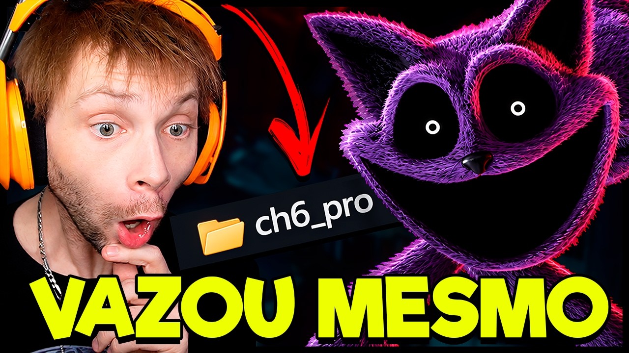 🚨O VAZAMENTO de arquivos de Poppy Playtime 6 e novo TRAILER chegando