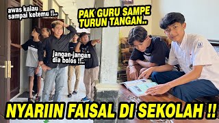 KAGET & BANGGA SAMA FAISAL !! Ternyata begini kalau di sekolahnya..