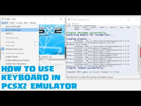 how to configure pcsx2 controller keyboard