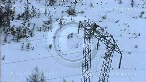 Video Clips for PowerPoint by CrystalGraphics - Electricity Powerlines