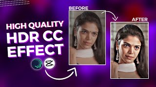 High Quality Hdr Cc Preset Alight Motion Capcut Tutorial