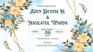 Download Mp3 LIVE STREAMING - PESTA PERNIKAHAN ADEN DEVINA  & NASILATUL WARDA - NURUL HIDAYATUR & DEVI OKTAVIA Gudang lagu Download Mp3 LIVE STREAMING - PESTA PERNIKAHAN ADEN DEVINA  & NASILATUL WARDA - NURUL HIDAYATUR & DEVI OKTAVIA