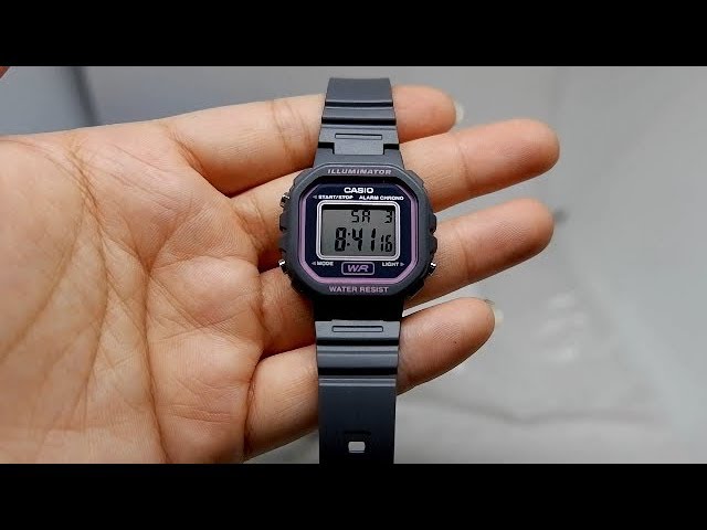 Casio Standard La wh 8a Original Unboxing Youtube