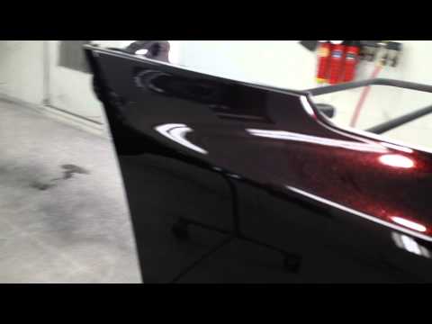 Metallic Black Paint With Red Pearl