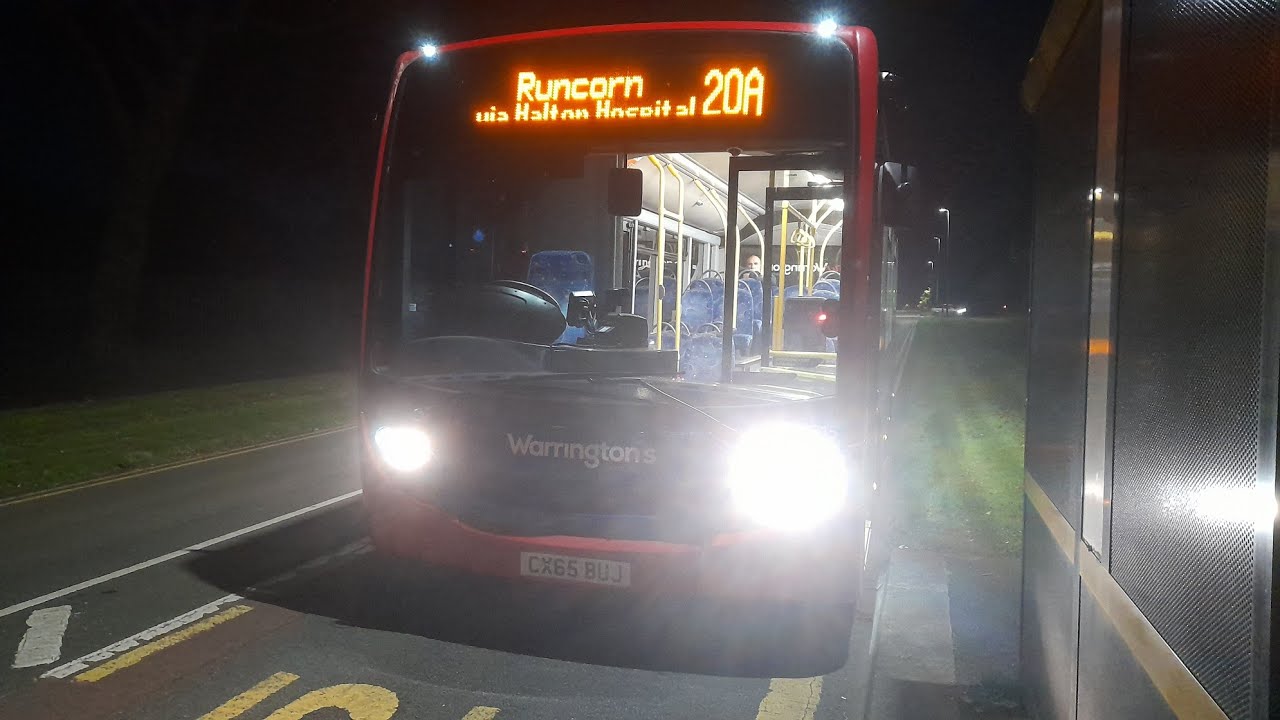 Warrington's Own Buses ADL E20D/Enviro 200 215 (CX65 BUJ): Route 20A