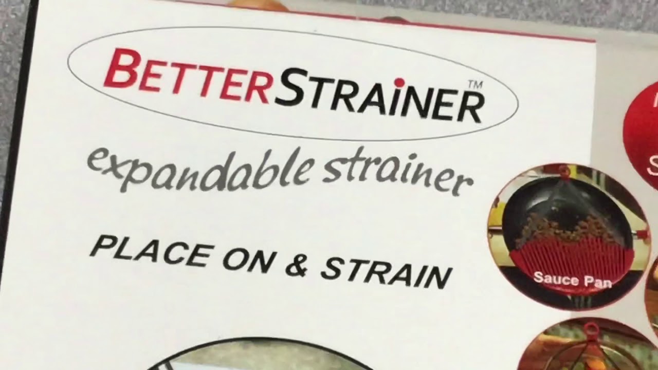 BETTER STRAINER REVIEW PTLW 2019 VIDEO