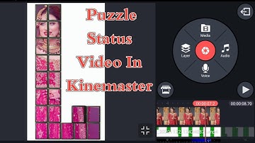 How To Make Puzzle Video | Status Kaise Banaye | Kinemaster Status Editing | Video Editing Apps