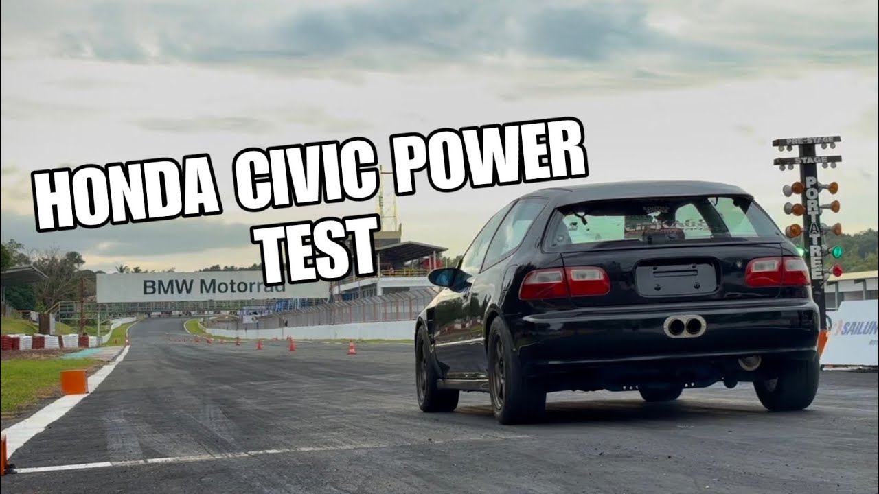 UNANG LAPAG SA RACE TRACK! BUDGET HONDA CIVIC EG! *SOBRANG LAKAS*