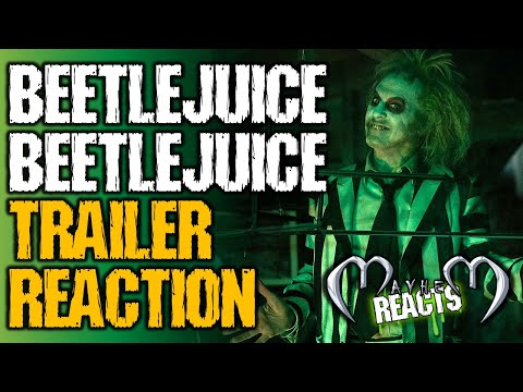 BEETLEJUICE BEETLEJUICE REACTION - BEETLEJUICE BEETLEJUICE | Official Teaser Trailer