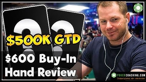 Small Stakes Tournament Review - Thanksgiving Day Marathon Part 32 of 40