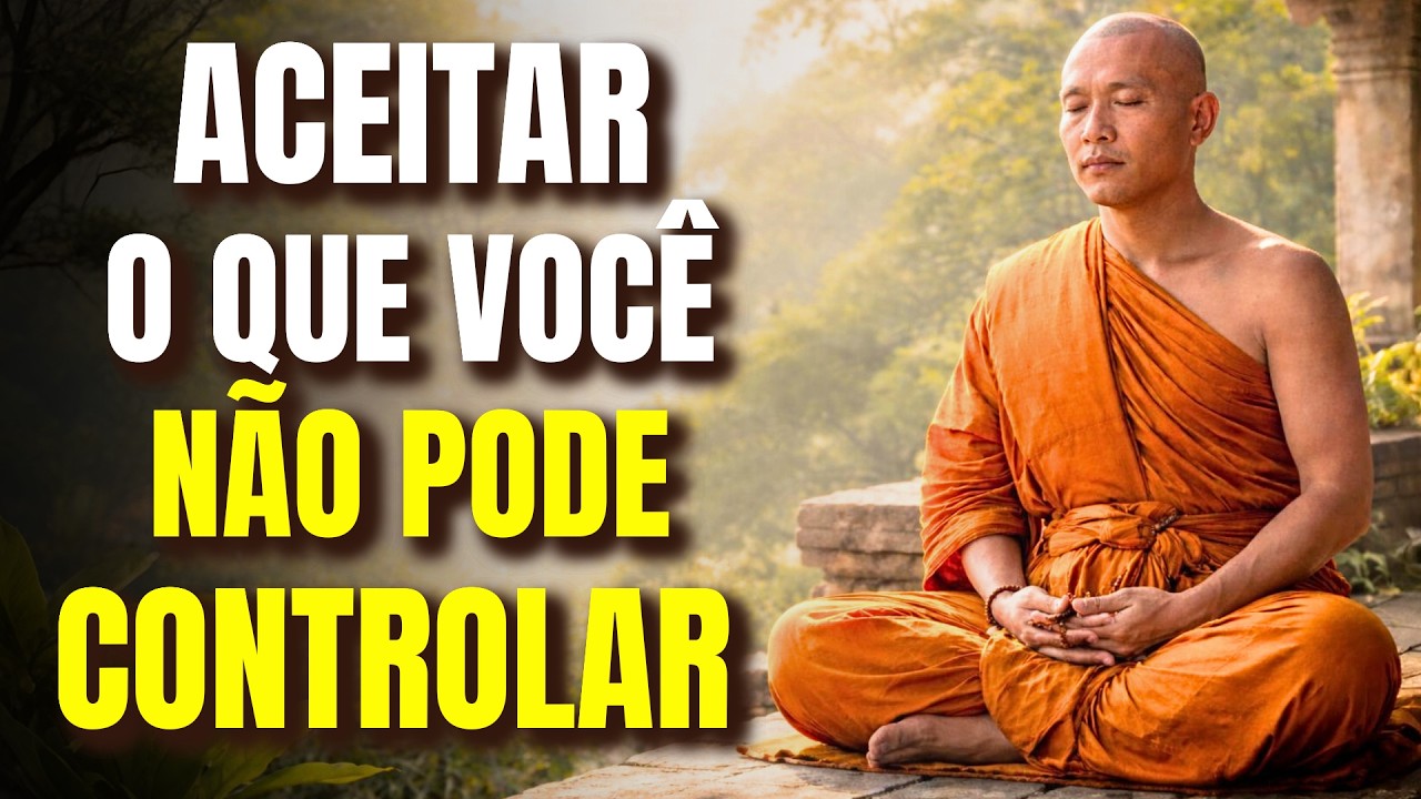 6 LIÇÕES para ACEITAR o que você NÃO PODE CONTROLAR | Budismo