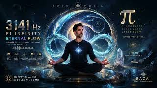 3141 Hz – Eternal Flow ✨ Pi Infinity | Ethereal Female Vocals | 8D Dolby Atmos | Bazai Music