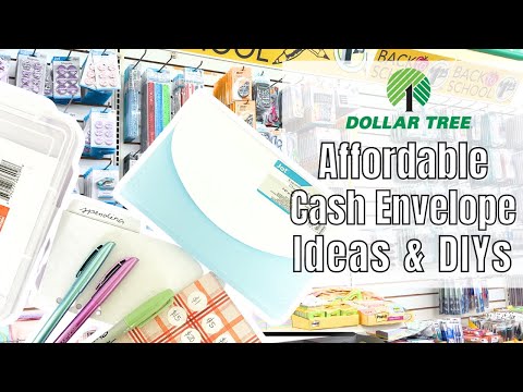 Dollar Tree Cash Envelope System Ideas u0026 DIYs | Beginner Cash Envelopes | Budget Friendly