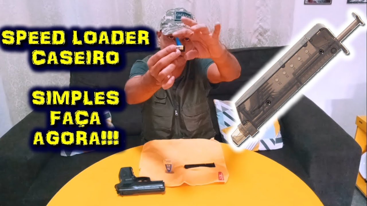 Speed Loader Caseiro Como Fazer de Forma Simples YouTube