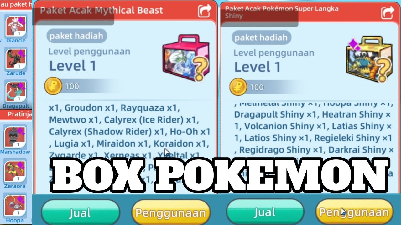 Saatnya Buka Box Pokemon UR Shiny & nonShiny🔥ELF Explorer / Sprint Elf [ KuRo OP ]