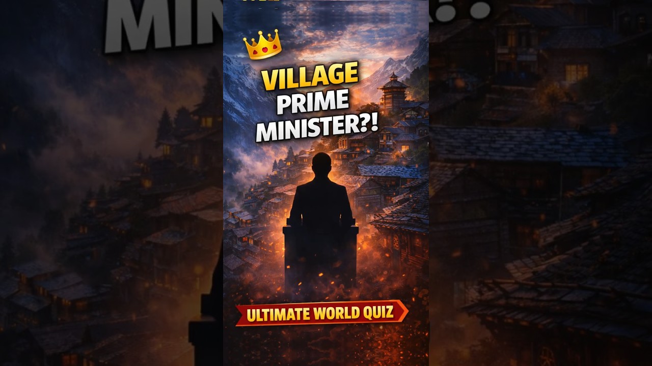 В какой индийской деревне есть собственное древнее правительство? 😲🇮🇳 | Всемирная викторина 