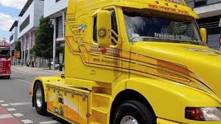 16. Trucker Treffen in Singwitz 2018. Ausfahrt