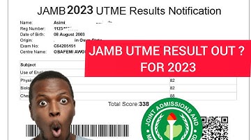 JAMB UTME 2024 RESULT  OUT ? || JAMB UPDATE