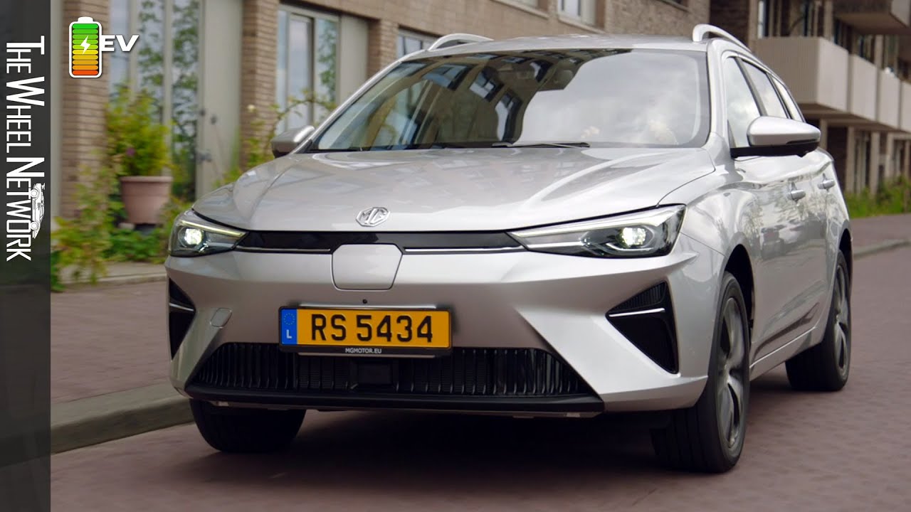 2022-mg-5-electric-driving-interior-exterior-youtube