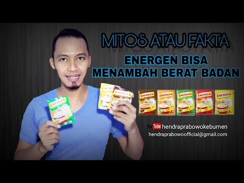 Energen Kacang Hijau Bikin Gemuk