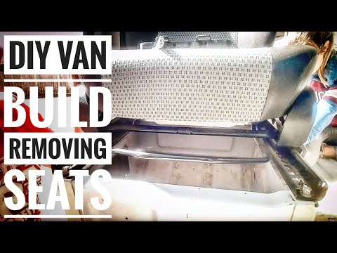 Campervan Tutorial: How to Remove Seats From A Mercedes Sprinter for #Vanlife