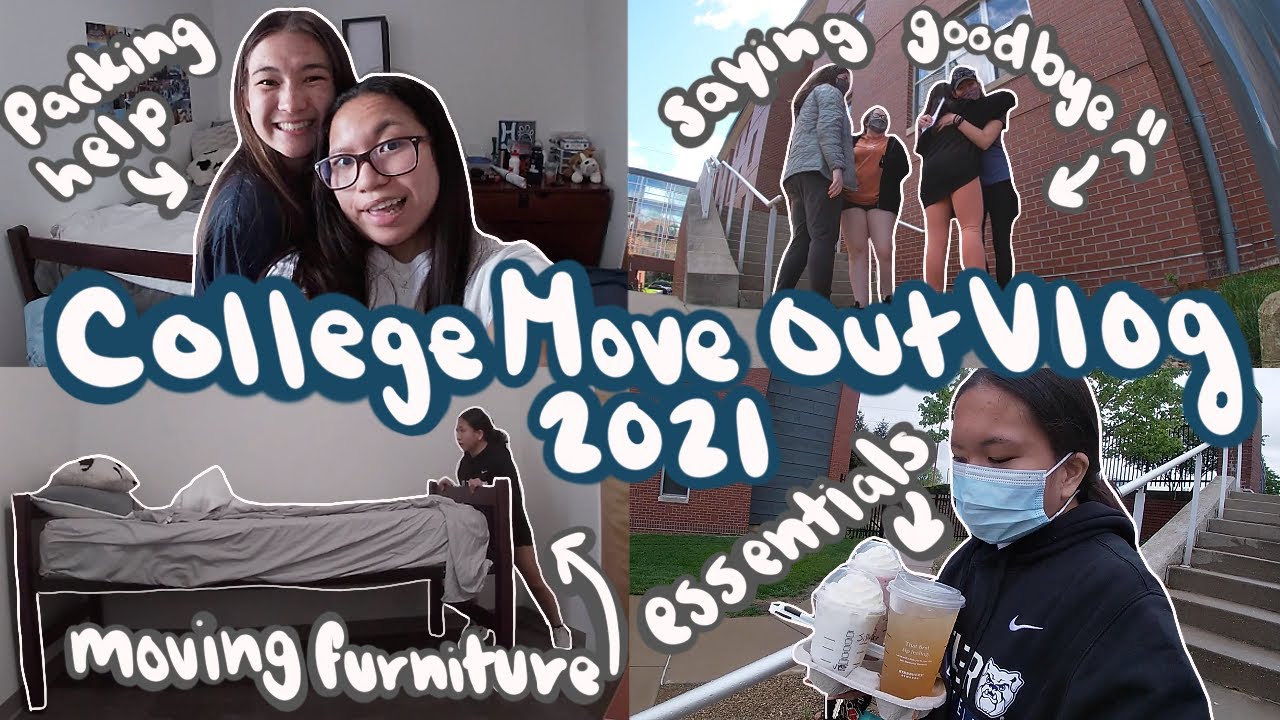 College Move Out VLOG 2021 Apartment Village Butler University