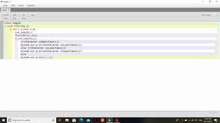 Java Program for TOGGLE STRING , Computer Program|| JAVA || ICSE JAVA PROGRAMS || STRING FUNCTIONS
