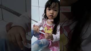 Dongeng Putri Tidur &amp; Buruk rupa dari mulut imut #Celoteh #LovelyNiece #Balita #Keponakan #Lucu
