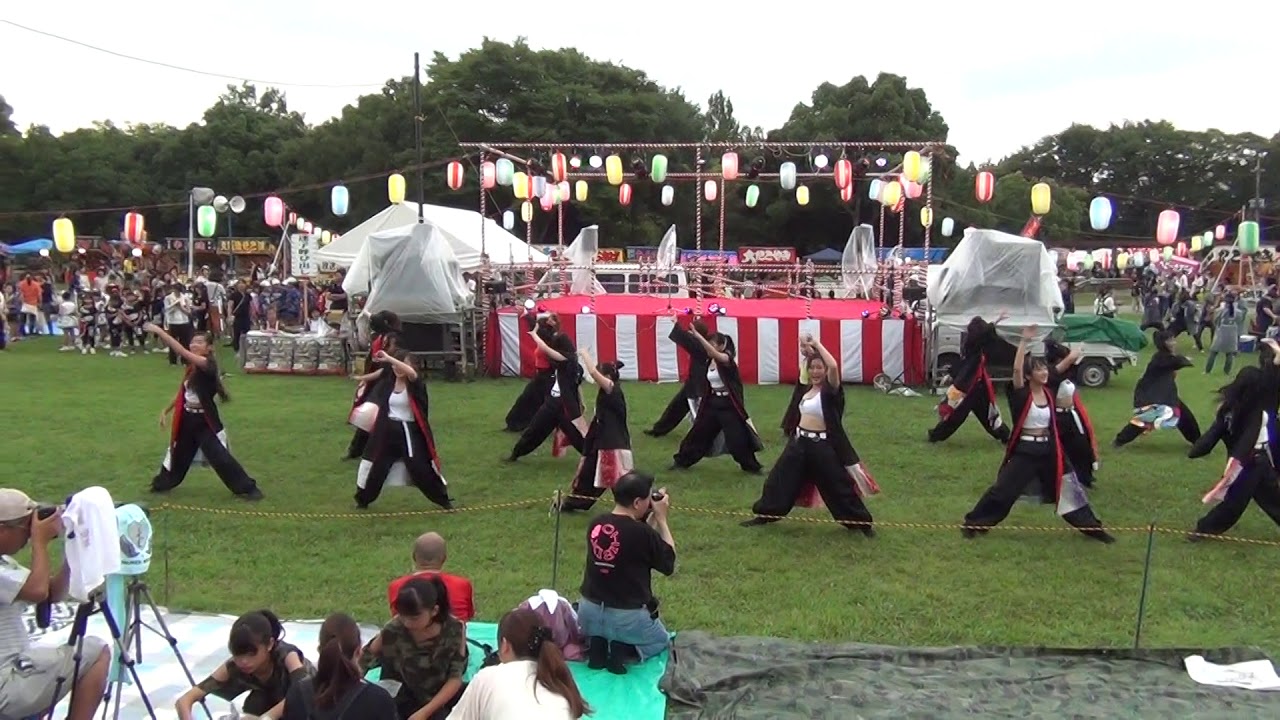 弟10回 春日部ｺﾐｭﾆﾃｨ夏祭り 庄和ｿｰﾗﾝ輝 南中ｿｰﾗﾝ