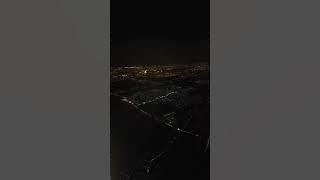 Di dalam pesawat malam hari || sriwijaya air || Balikpapan Surabaya || juanda