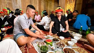 Dao girl marries man from the lowlands of Ha Nam, 100kg village pig | Dai Be Vlog