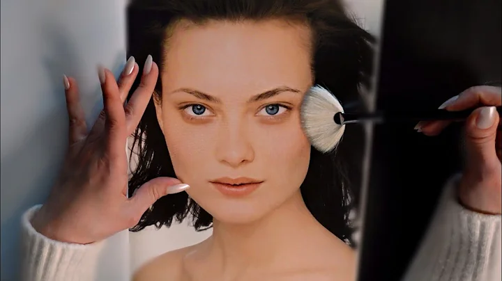 ASMR Tracing & Describing Beautiful Faces | Part 2