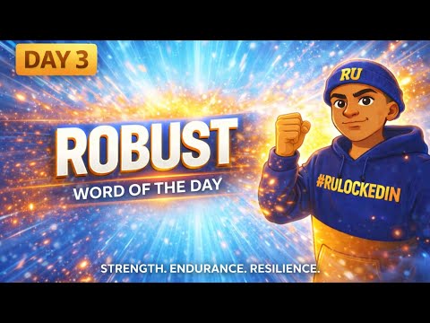 Robust | Word of the Day – March Madness Series | Building Unshakable Strength
