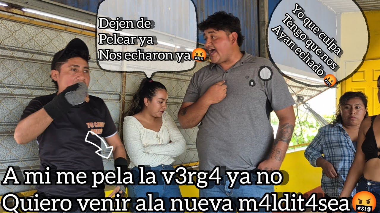 Nos echaron del comedor vayance ala m*3rd4😭no son bien venidos aquí m4ldit4 🤬gran problem4