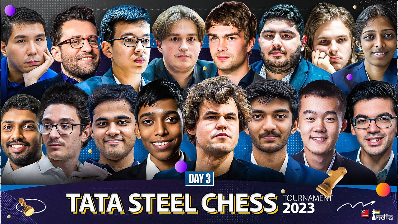 Tata Steel Chess 2023 – Day 3 live – Chessdom