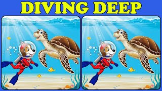 Spot the Difference: Diving Deep [Find 3 Differences] #82