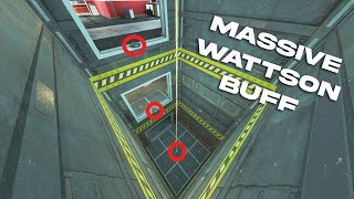 Wattson just got the BEST BUFF!!!  |  How to place INVISIBLE Fences!