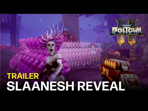 Warhammer 40.000: Boltgun 2 - Slaanesh Reveal Trailer