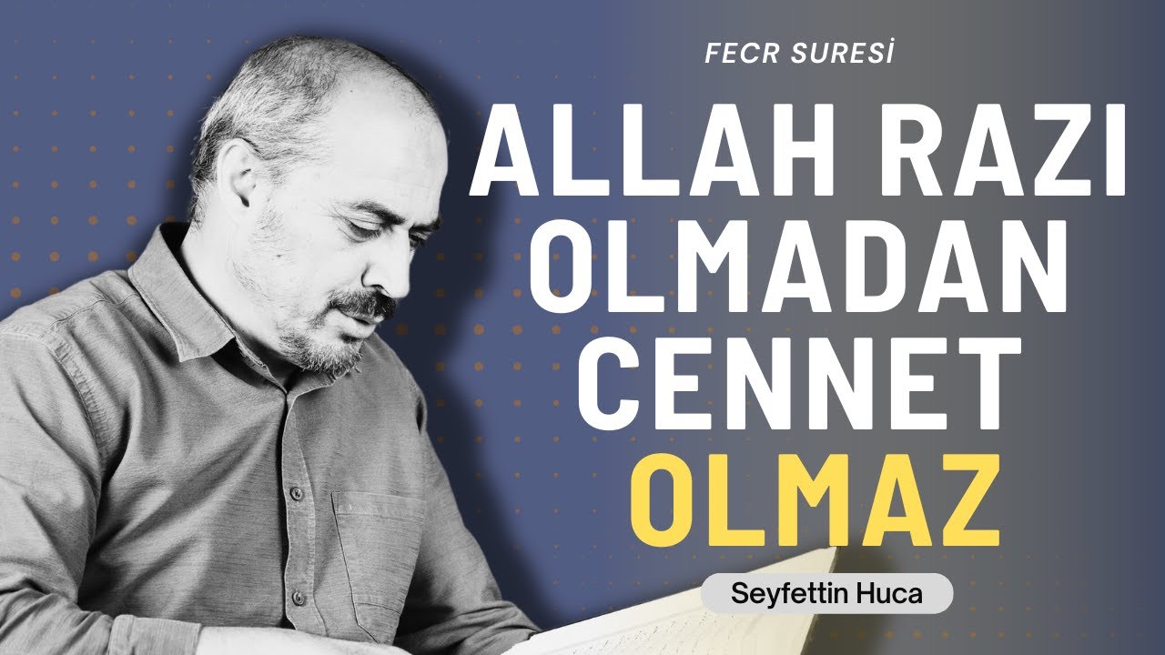 Fecr Suresi - Seyfettin Huca - Tefsir&Yorum B023