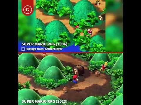 Super Mario RPG Remake luce fenomenal comparado con el original de 1996 -  Vandal