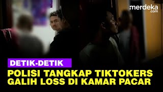 Detik Detik Tiktokers Galihloss Ditangkap Polisi Malam Malam di Kamar Pacar