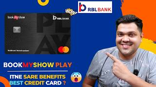 RBL BookMyShow Play Credit Card Full Details 2025 🔥 | Benefits &amp; Features