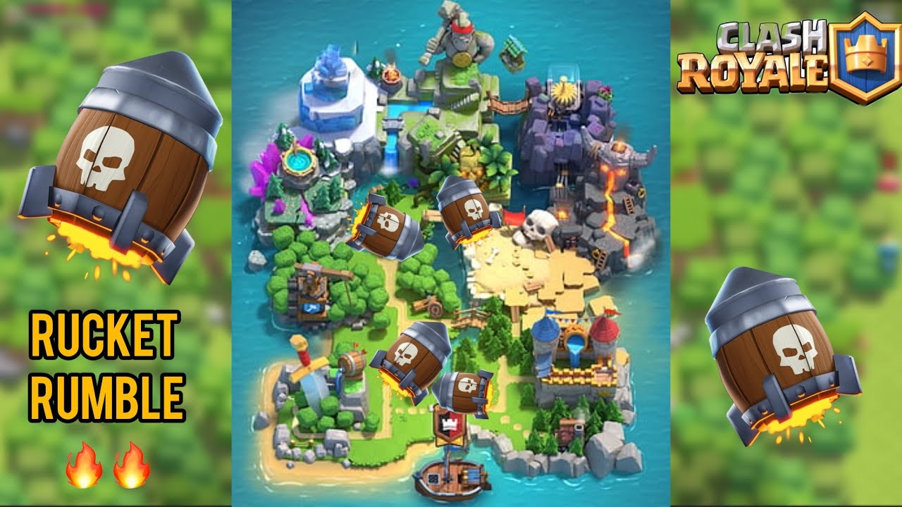 Rocket Clash R CLASH ROYALE ROCKET RUMBLE #2 // اینجوری نبری که فایده نداره - YouTube