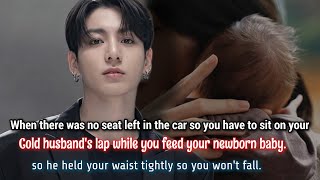 When there was no seat left in the car so you have to sit on your Cold husband's lap while you -