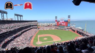 San Francisco Giants Game Vlog vs Philadelphia Phillies 2024 MLB Season