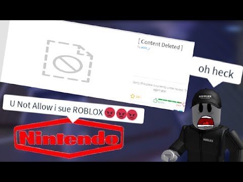 Nintendo Taking Down Roblox Games Youtube - roblox nintendo