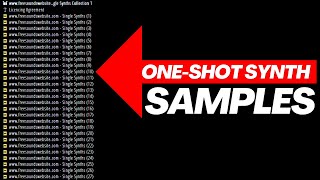 100 FREE One Shot Synth Samples - Free Single Synth Samples