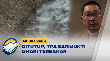 Ditutup, TPA Sarimukti 5 Hari Terbakar